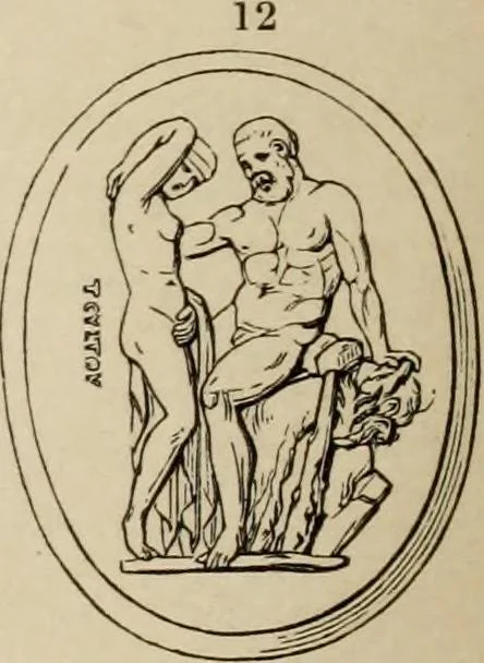 An illustration from Handbook of archaeology, Egyptian - Greek - Etruscan - Roman, 1867, leaf 314