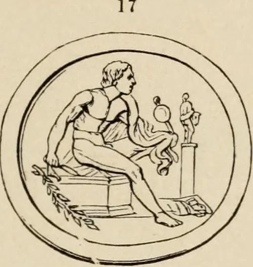 An illustration from Handbook of archaeology, Egyptian - Greek - Etruscan - Roman, 1867, leaf 315