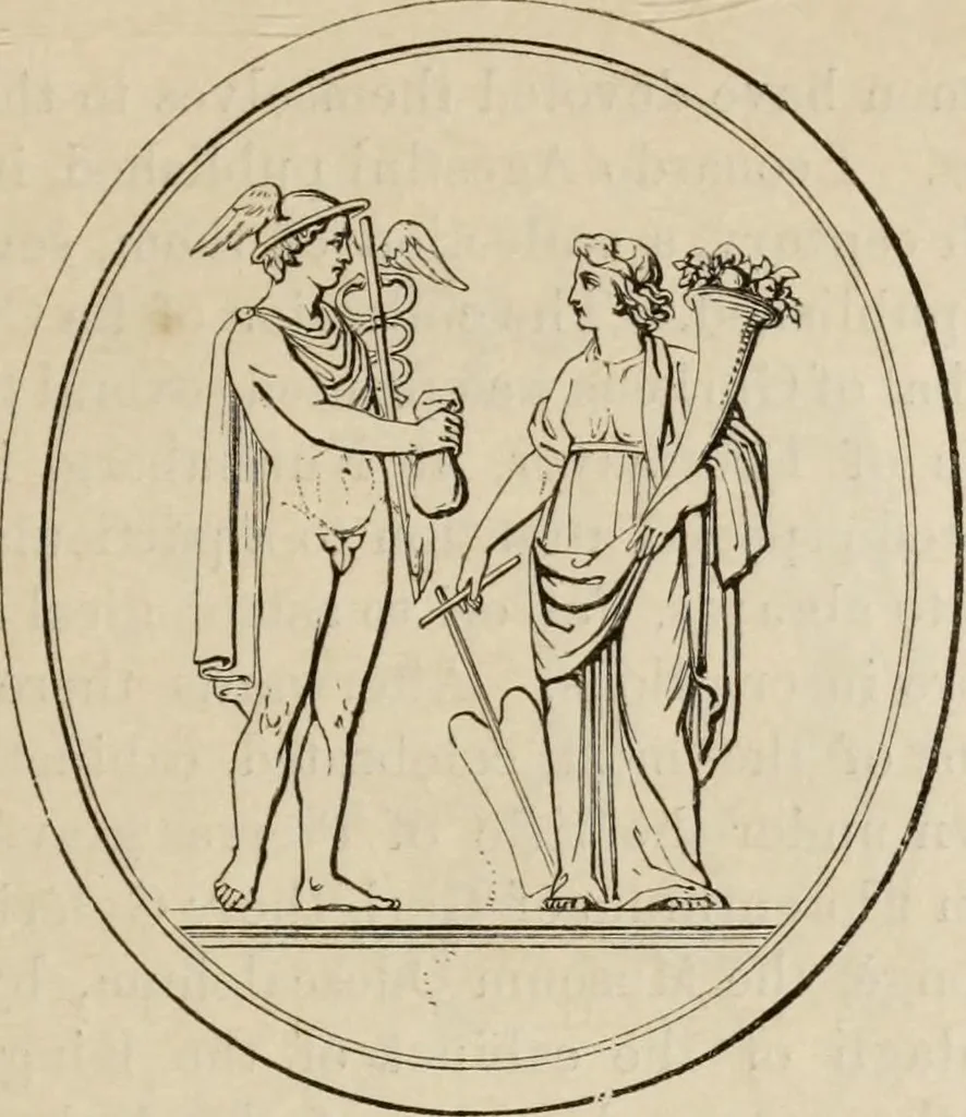An illustration from Handbook of archaeology, Egyptian - Greek - Etruscan - Roman, 1867, leaf 321