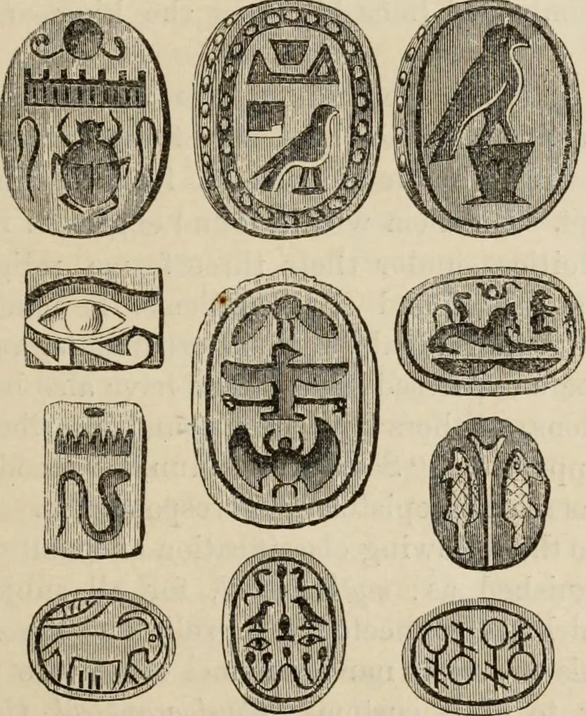 An illustration from Handbook of archaeology, Egyptian - Greek - Etruscan - Roman, 1867, leaf 325