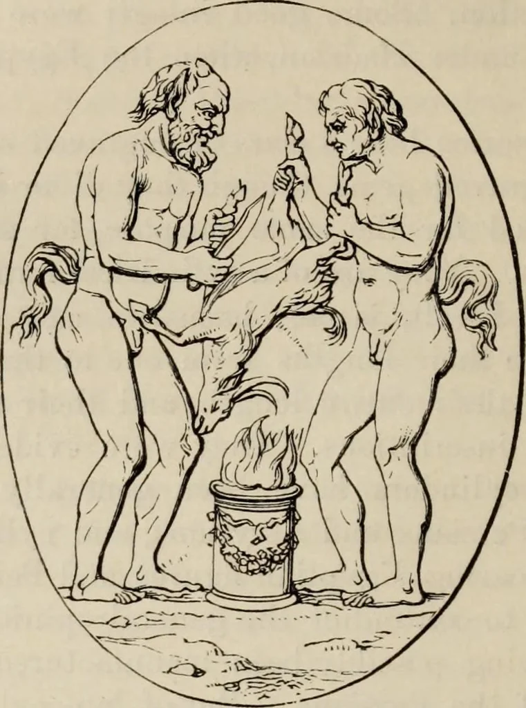 An illustration from Handbook of archaeology, Egyptian - Greek - Etruscan - Roman, 1867, leaf 328