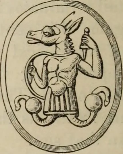 An illustration from Handbook of archaeology, Egyptian - Greek - Etruscan - Roman, 1867, leaf 338