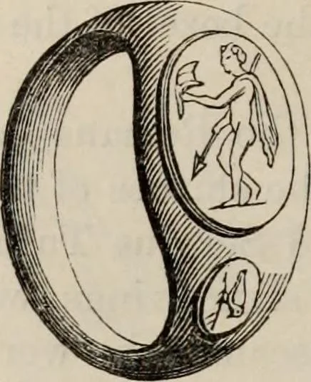An illustration from Handbook of archaeology, Egyptian - Greek - Etruscan - Roman, 1867, leaf 344