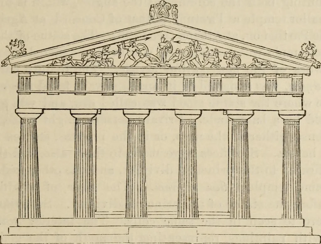 An illustration from Handbook of archaeology, Egyptian - Greek - Etruscan - Roman, 1867, leaf 41