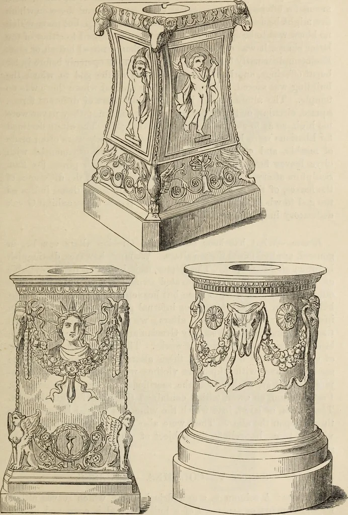 An illustration from Handbook of archaeology, Egyptian - Greek - Etruscan - Roman, 1867, leaf 55