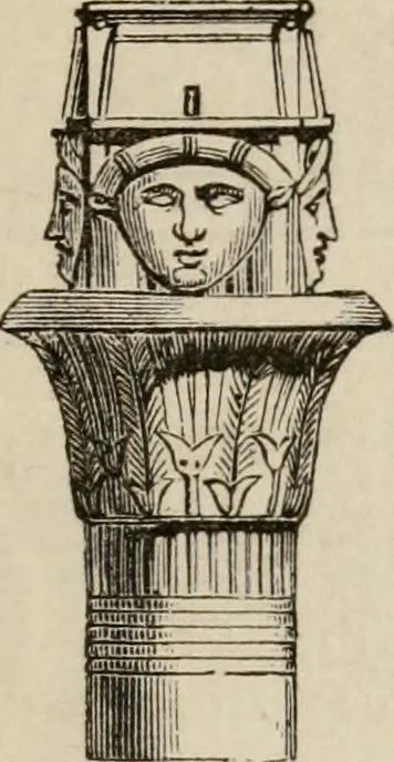 An illustration from Handbook of archaeology, Egyptian - Greek - Etruscan - Roman, 1867, leaf 57