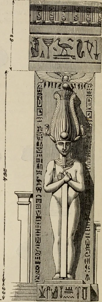 An illustration from Handbook of archaeology, Egyptian - Greek - Etruscan - Roman, 1867, leaf 58