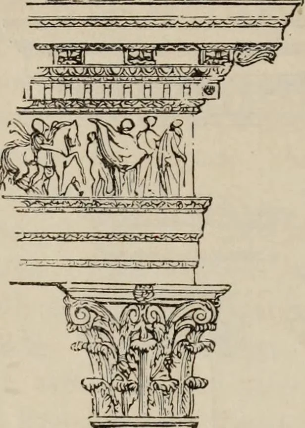 An illustration from Handbook of archaeology, Egyptian - Greek - Etruscan - Roman, 1867, leaf 66