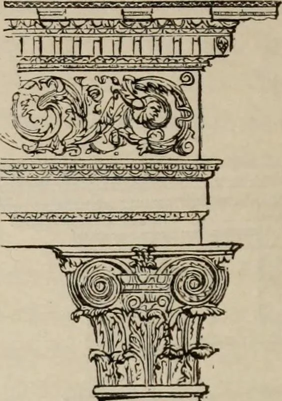An illustration from Handbook of archaeology, Egyptian - Greek - Etruscan - Roman, 1867, leaf 66