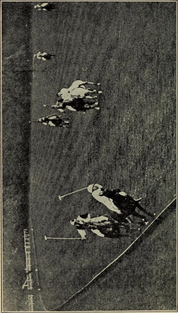 An illustration from Handbook of athletic games for players, instructors, and spectators, comprising fifteen major ball games, track and field athletics and rowing races, 1916, leaf 438