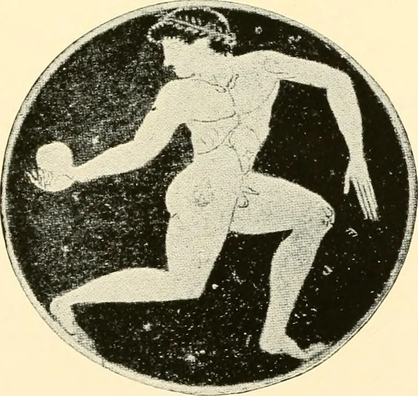 An illustration from A handbook of Attic red-figured vases signed by or attributed to the various masters of the sixth and fifth centuries B. C., 1919, leaf 191