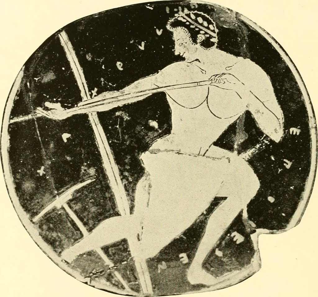 An illustration from A handbook of Attic red-figured vases signed by or attributed to the various masters of the sixth and fifth centuries B. C., 1919, leaf 192