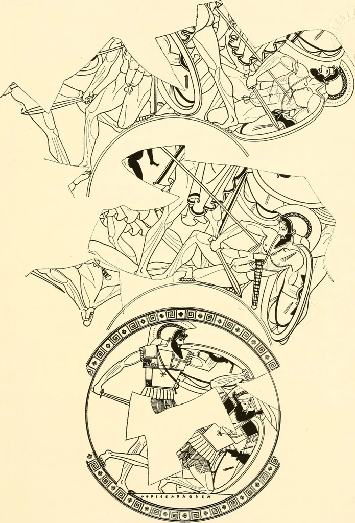 An illustration from A handbook of Attic red-figured vases signed by or attributed to the various masters of the sixth and fifth centuries B. C., 1919, leaf 247