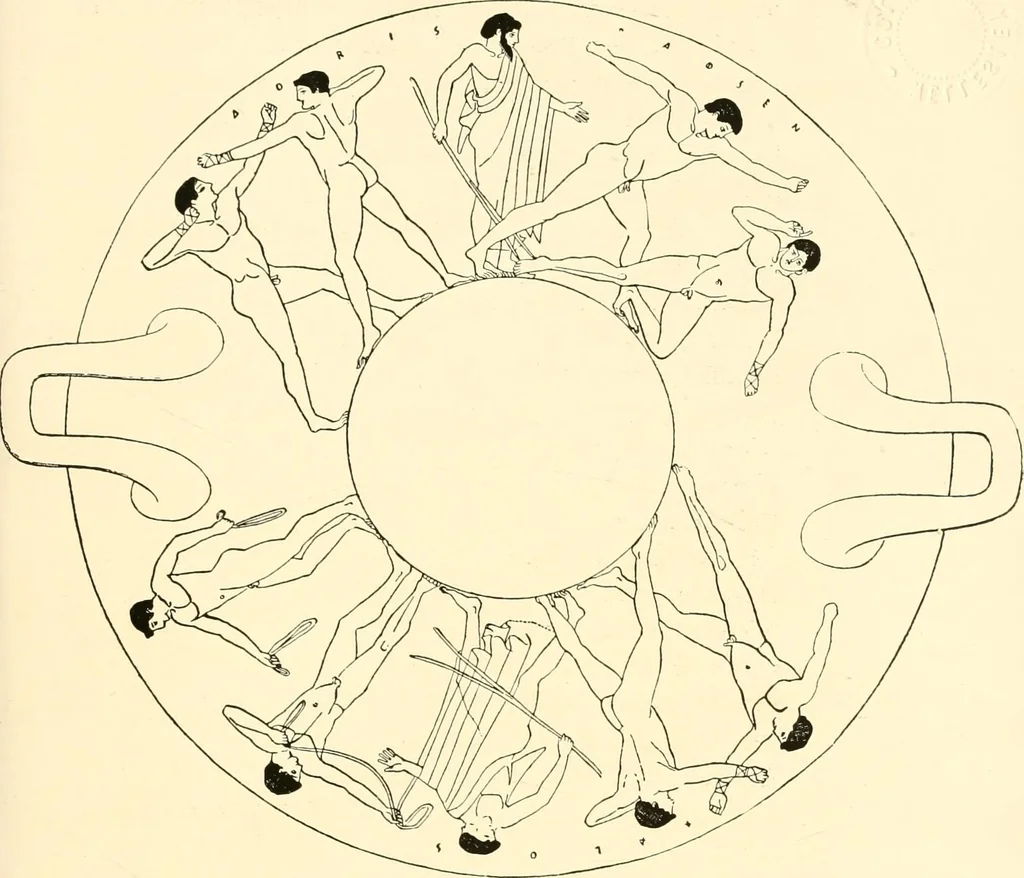 An illustration from A handbook of Attic red-figured vases signed by or attributed to the various masters of the sixth and fifth centuries B. C., 1919, leaf 265