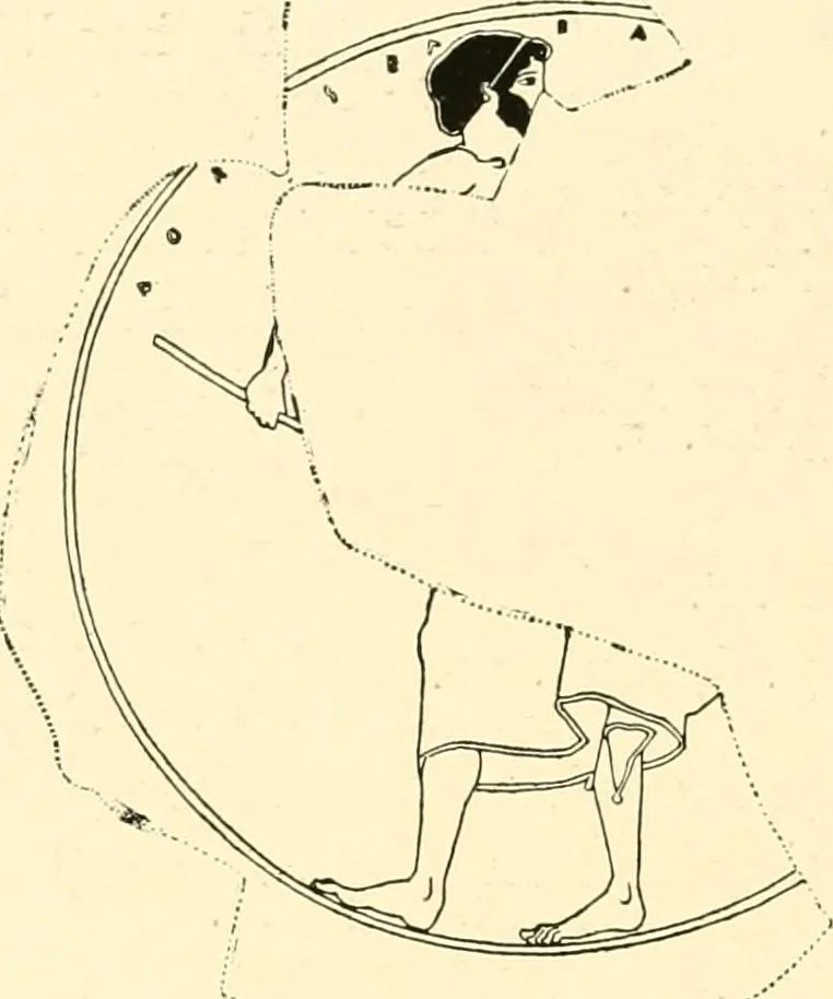An illustration from A handbook of Attic red-figured vases signed by or attributed to the various masters of the sixth and fifth centuries B. C., 1919, leaf 280