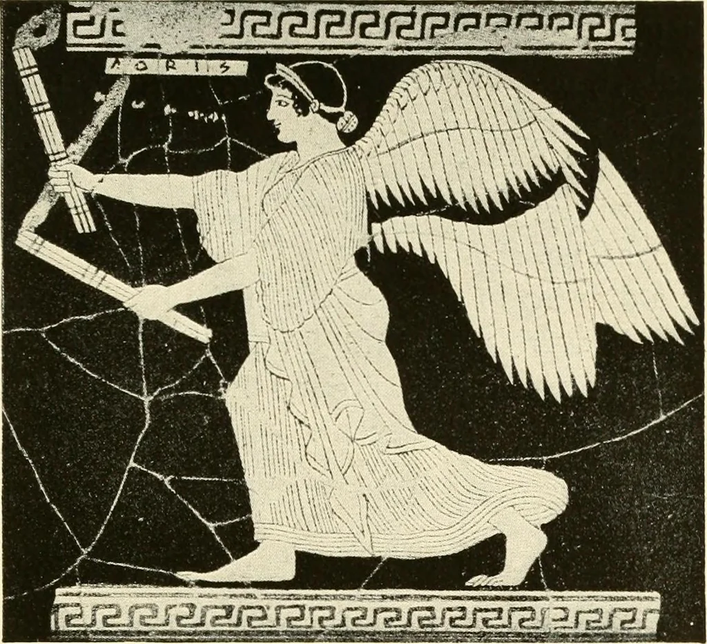 An illustration from A handbook of Attic red-figured vases signed by or attributed to the various masters of the sixth and fifth centuries B. C., 1919, leaf 301
