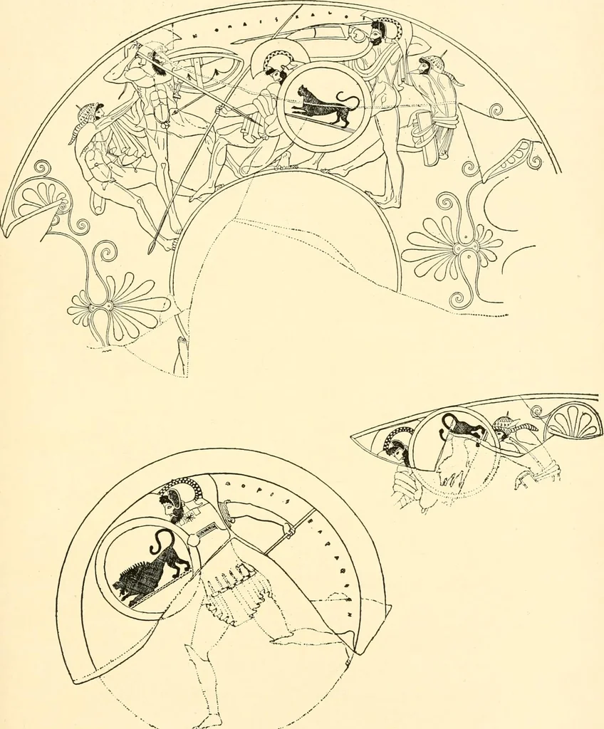 An illustration from A handbook of Attic red-figured vases signed by or attributed to the various masters of the sixth and fifth centuries B. C., 1919, leaf 303