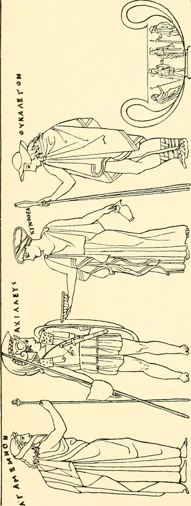 An illustration from A handbook of Attic red-figured vases signed by or attributed to the various masters of the sixth and fifth centuries B. C., 1919, leaf 327