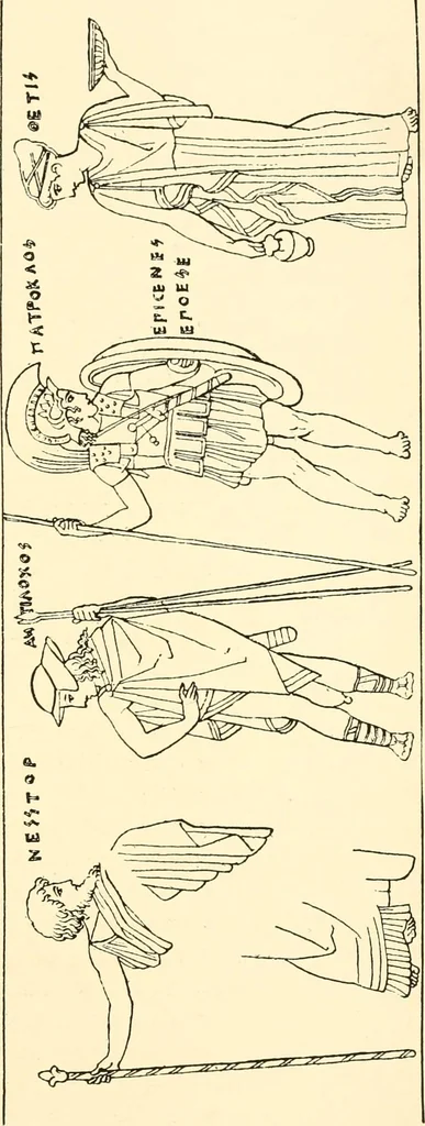 An illustration from A handbook of Attic red-figured vases signed by or attributed to the various masters of the sixth and fifth centuries B. C., 1919, leaf 327