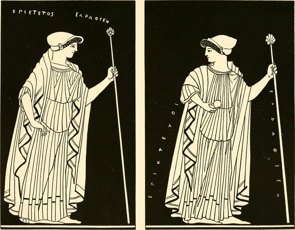 An illustration from A handbook of Attic red-figured vases signed by or attributed to the various masters of the sixth and fifth centuries B. C., 1919, leaf 331