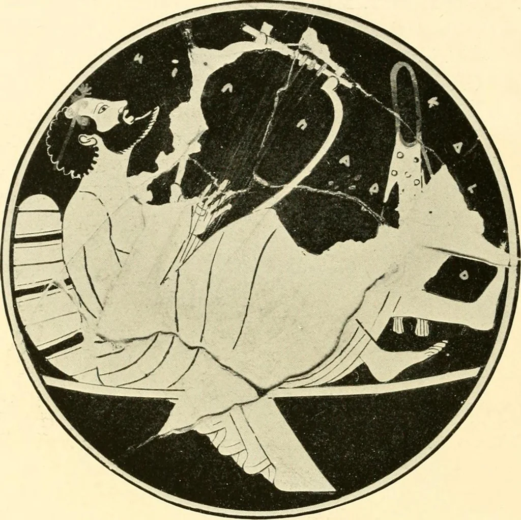 An illustration from A handbook of Attic red-figured vases signed by or attributed to the various masters of the sixth and fifth centuries B. C., 1919, leaf 338