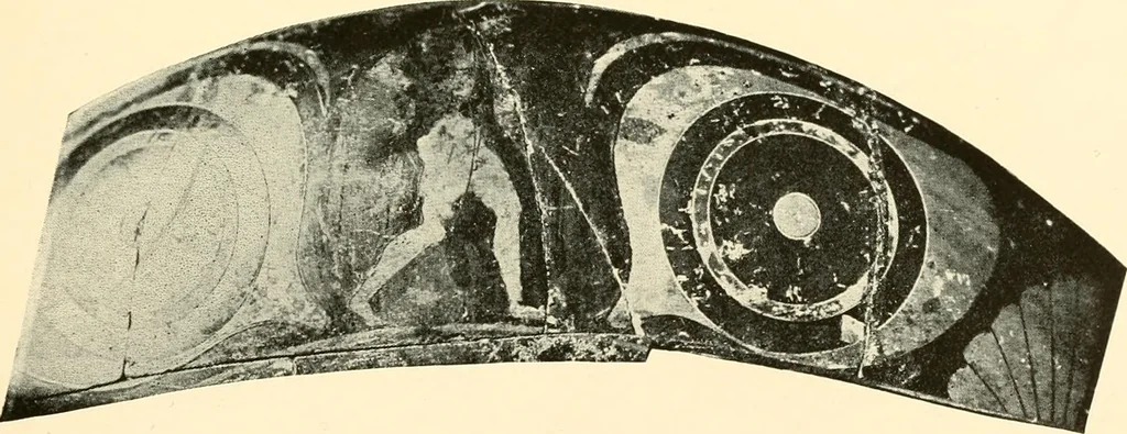 An illustration from A handbook of Attic red-figured vases signed by or attributed to the various masters of the sixth and fifth centuries B. C., 1919, leaf 351