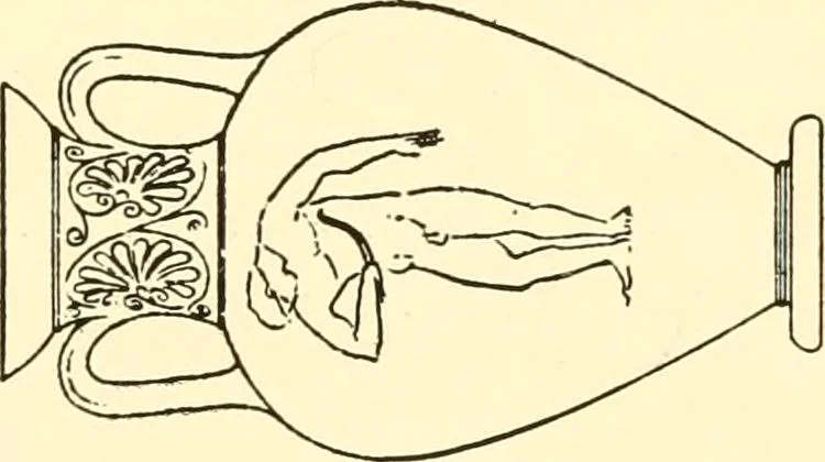 An illustration from A handbook of Attic red-figured vases signed by or attributed to the various masters of the sixth and fifth centuries B. C., 1919, leaf 363
