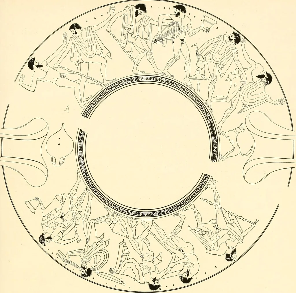 An illustration from A handbook of Attic red-figured vases signed by or attributed to the various masters of the sixth and fifth centuries B. C., 1919, leaf 415