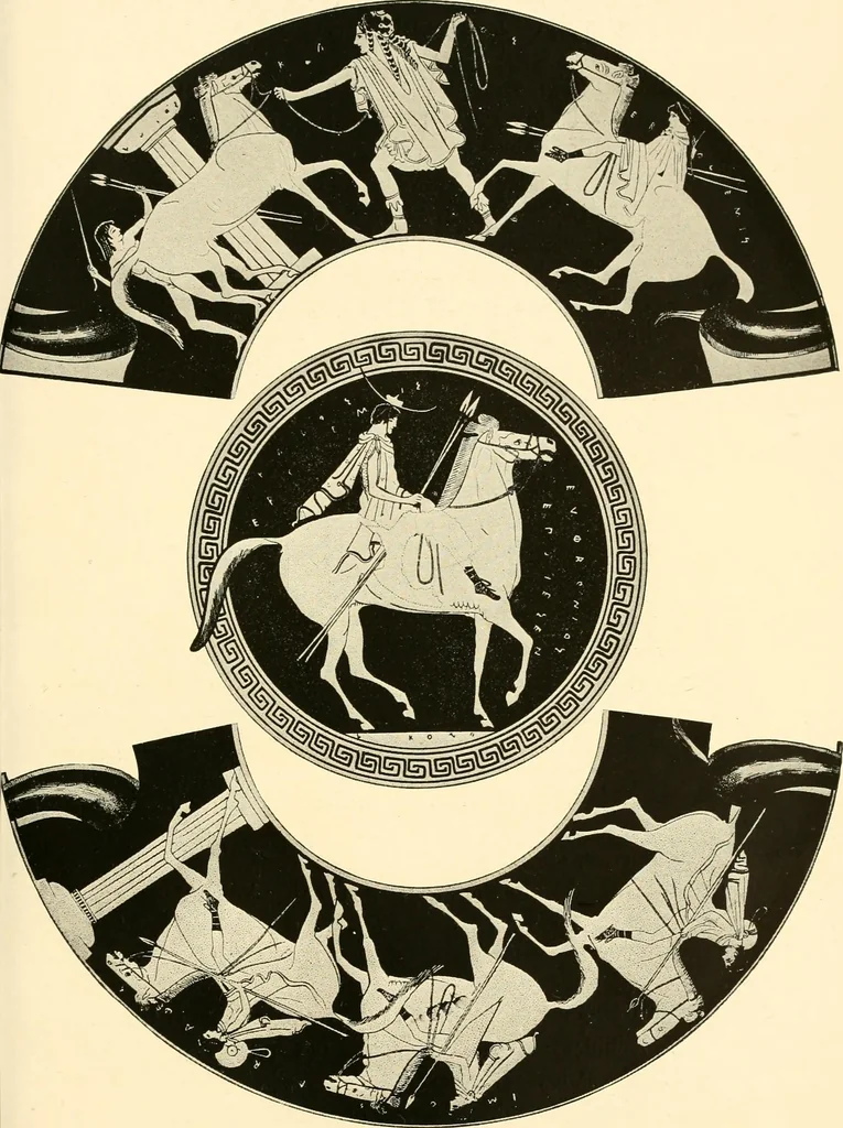 An illustration from A handbook of Attic red-figured vases signed by or attributed to the various masters of the sixth and fifth centuries B. C., 1919, leaf 429