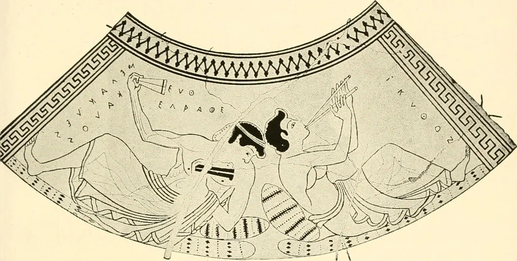 An illustration from A handbook of Attic red-figured vases signed by or attributed to the various masters of the sixth and fifth centuries B. C., 1919, leaf 459