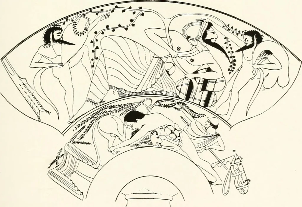 An illustration from A handbook of Attic red-figured vases signed by or attributed to the various masters of the sixth and fifth centuries B. C., 1919, leaf 238
