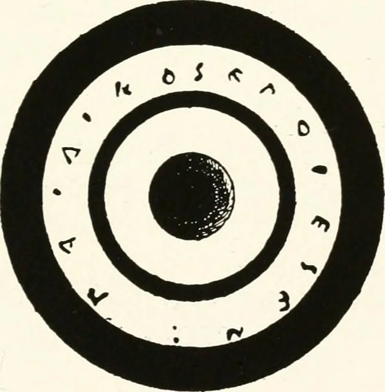 An illustration from A handbook of Attic red-figured vases signed by or attributed to the various masters of the sixth and fifth centuries B. C., 1919, leaf 284