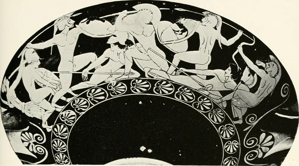 An illustration from A handbook of Attic red-figured vases signed by or attributed to the various masters of the sixth and fifth centuries B. C., 1919, leaf 294