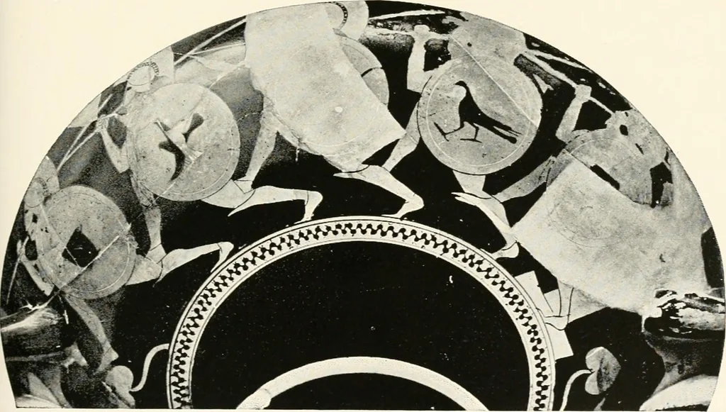 An illustration from A handbook of Attic red-figured vases signed by or attributed to the various masters of the sixth and fifth centuries B. C., 1919, leaf 308