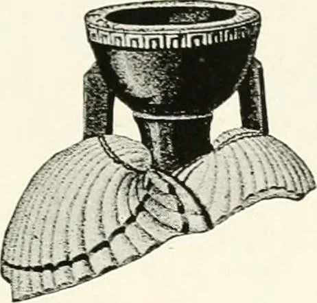 An illustration from A handbook of Attic red-figured vases signed by or attributed to the various masters of the sixth and fifth centuries B. C., 1919, leaf 370