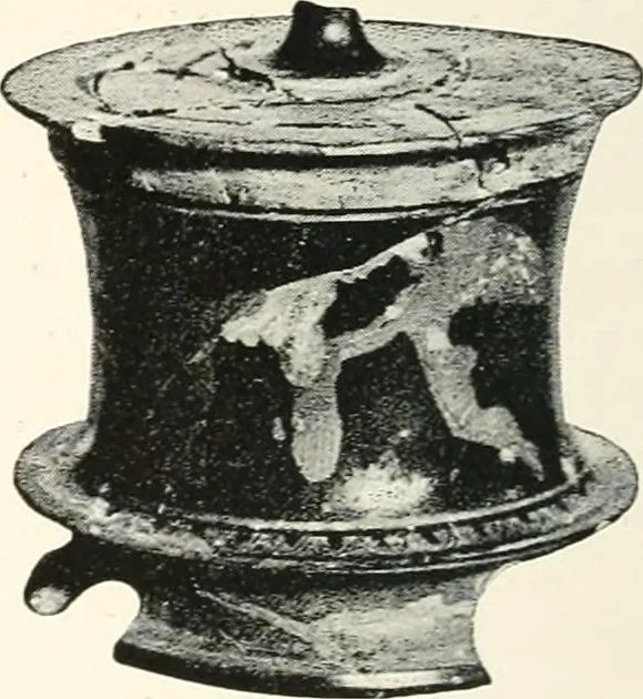 An illustration from A handbook of Attic red-figured vases signed by or attributed to the various masters of the sixth and fifth centuries B. C., 1919, leaf 459