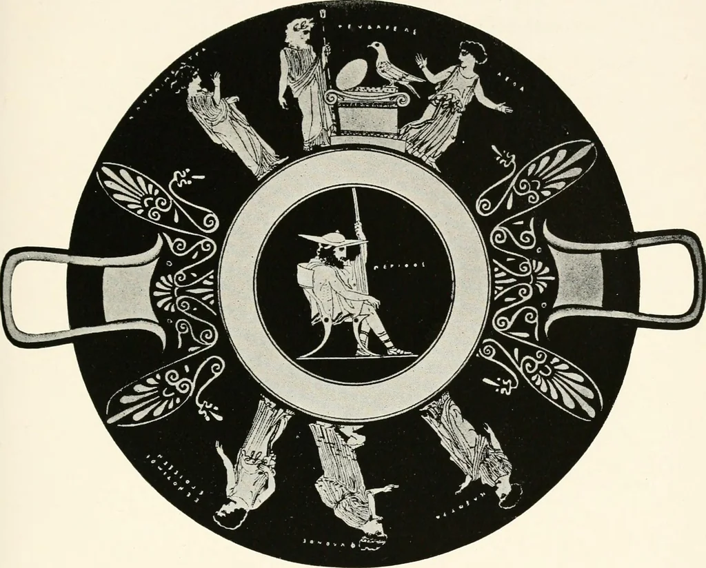 An illustration from A handbook of Attic red-figured vases signed by or attributed to the various masters of the sixth and fifth centuries B. C., 1919, leaf 488