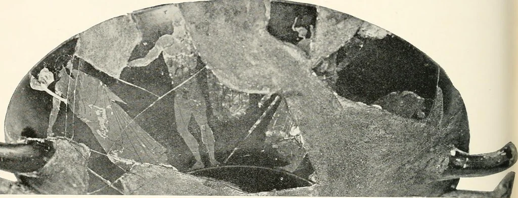 An illustration from A handbook of Attic red-figured vases signed by or attributed to the various masters of the sixth and fifth centuries B. C., 1919, leaf 507