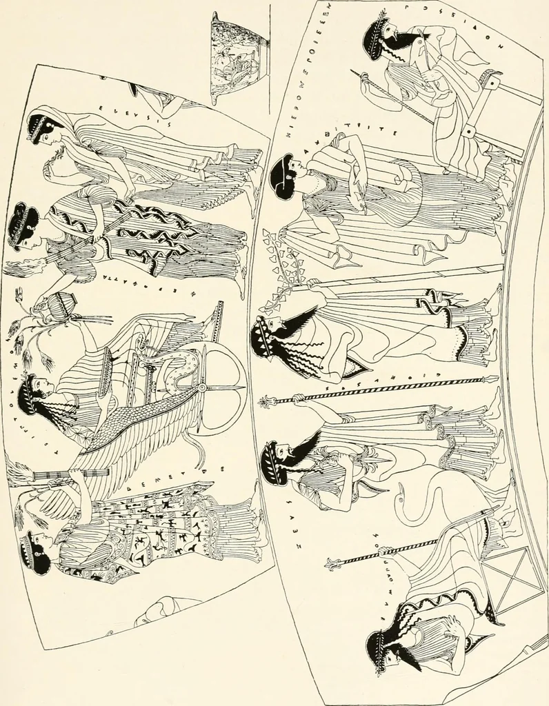 An illustration from A handbook of Attic red-figured vases signed by or attributed to the various masters of the sixth and fifth centuries B. C., 1919, leaf 72