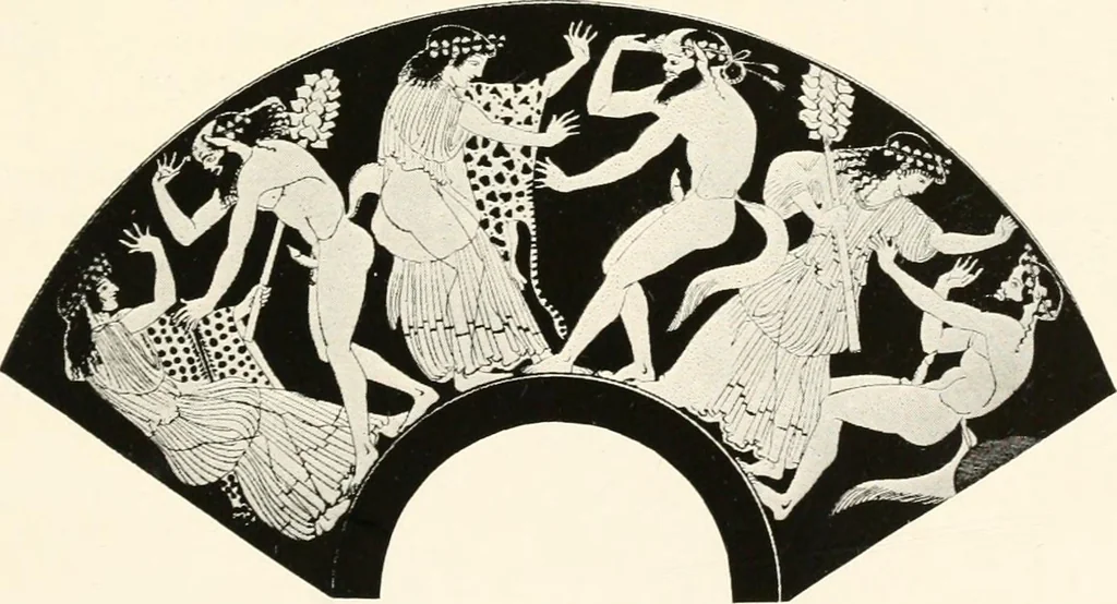 An illustration from A handbook of Attic red-figured vases signed by or attributed to the various masters of the sixth and fifth centuries B. C., 1919, leaf 74