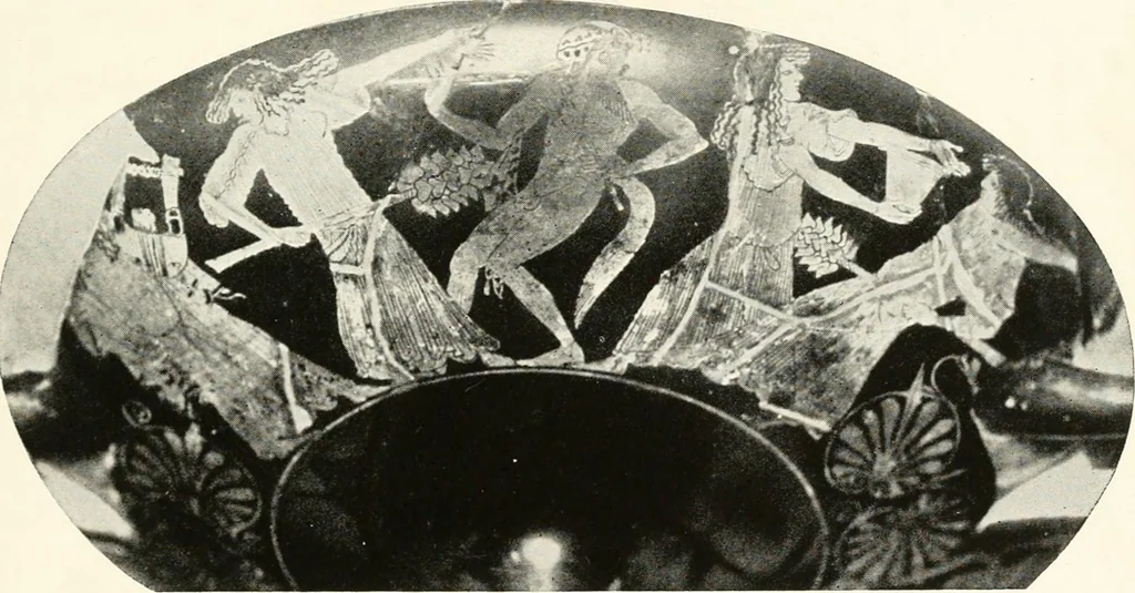 An illustration from A handbook of Attic red-figured vases signed by or attributed to the various masters of the sixth and fifth centuries B. C., 1919, leaf 88