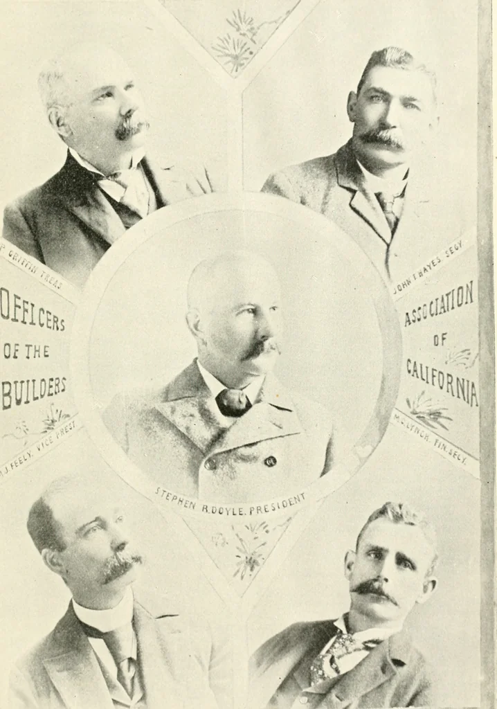 An illustration from Hand book of the Builders' Exchange of San Francisco, Cal., 1895-6, 1895, leaf 166