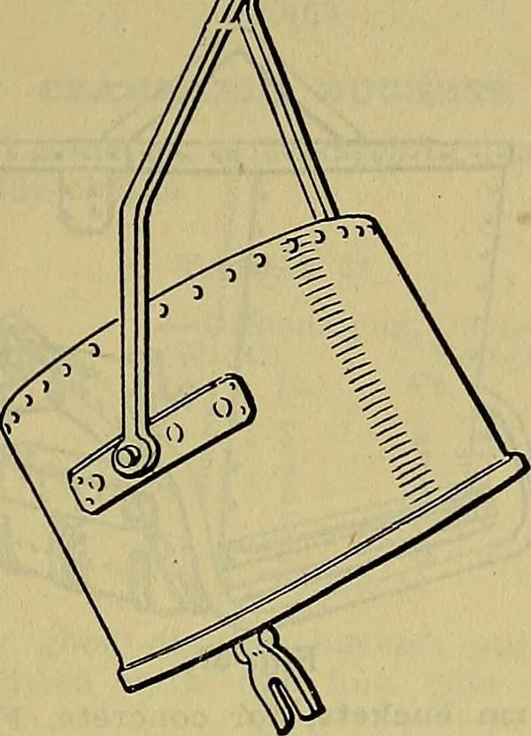 An illustration from Handbook of construction plant, its cost and efficiency, 1914, leaf 100
