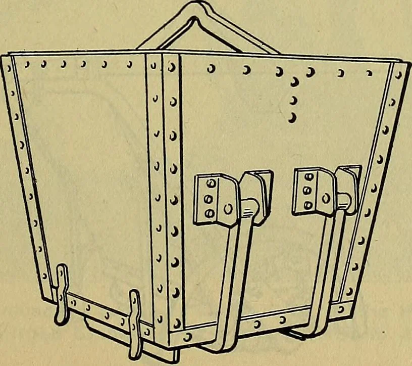 An illustration from Handbook of construction plant, its cost and efficiency, 1914, leaf 100