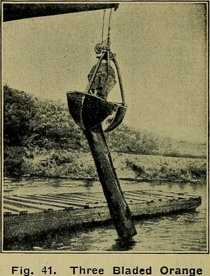 An illustration from Handbook of construction plant, its cost and efficiency, 1914, leaf 105