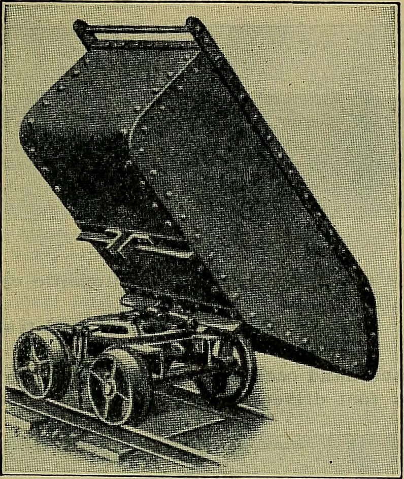 An illustration from Handbook of construction plant, its cost and efficiency, 1914, leaf 122