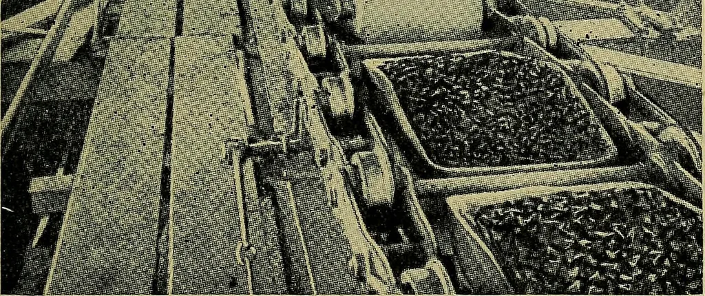 An illustration from Handbook of construction plant, its cost and efficiency, 1914, leaf 150