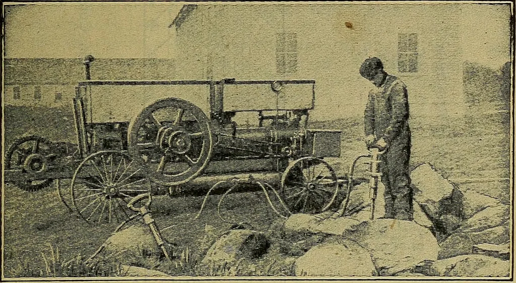 An illustration from Handbook of construction plant, its cost and efficiency, 1914, leaf 28