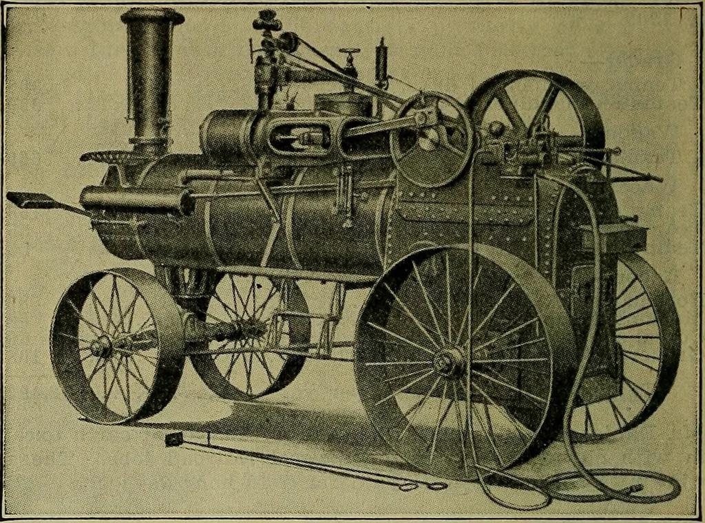 An illustration from Handbook of construction plant, its cost and efficiency, 1914, leaf 289
