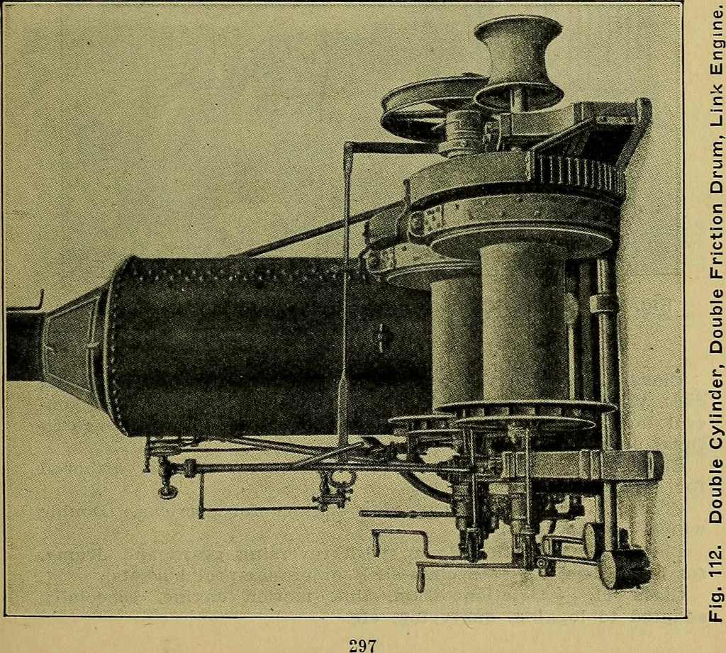 An illustration from Handbook of construction plant, its cost and efficiency, 1914, leaf 302